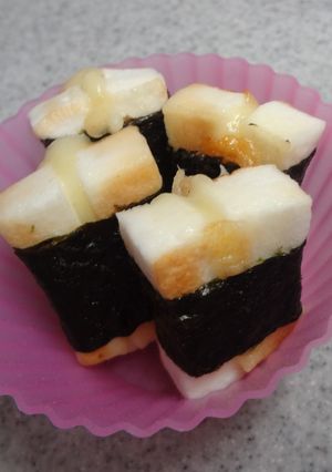 はんぺんチーズ♪磯辺焼き*お弁当にも-レシピのメイン写真