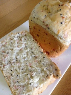 HBまかせ☆ハムチーズごまパン♬-レシピのメイン写真