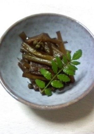 ふきの佃煮　材料入れて煮込むだけ♪-レシピのメイン写真