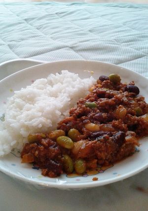 簡単ビーンズドライカレー-レシピのメイン写真