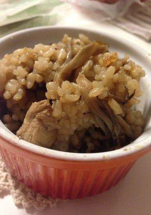 簡単♡マイタケの炊き込みご飯-レシピのメイン写真