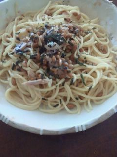 簡単!!納豆パスタ-レシピのメイン写真