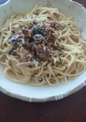 簡単！！納豆パスタ-レシピのメイン写真