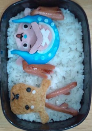 キャラ弁　チョッパー＆シカ-レシピのメイン写真