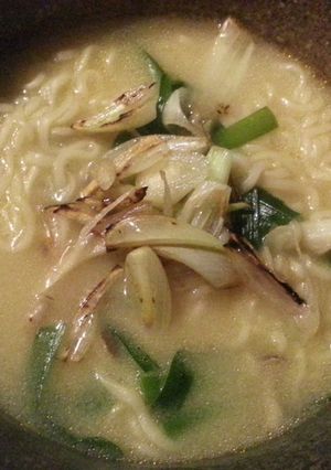 塩ラーメンで作るラクサ麺-レシピのメイン写真