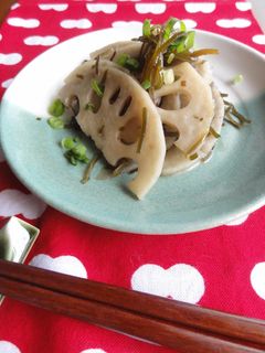 れんこんと塩昆布の柚子胡椒きんぴら-レシピのメイン写真