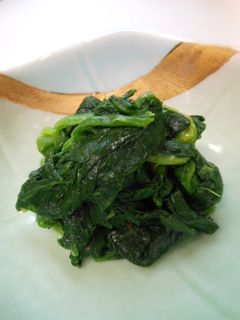 ほうれん草のわさび和え-レシピのメイン写真