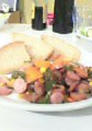 ソーセージと野菜の炒め物 Panfried Sausage and Vegetables-レシピのメイン写真