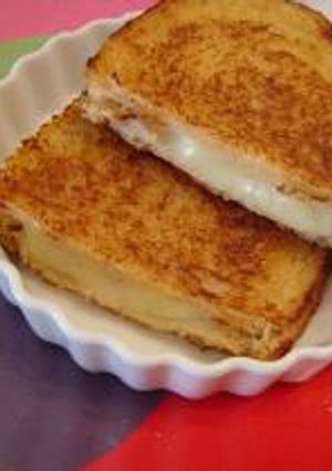 アメリカンなチーズのホットサンド-レシピのメイン写真