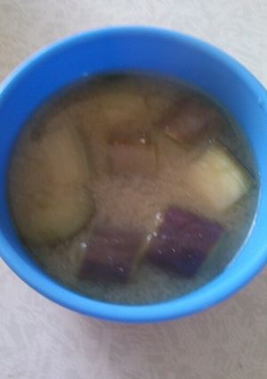 なすの味噌汁-レシピのメイン写真