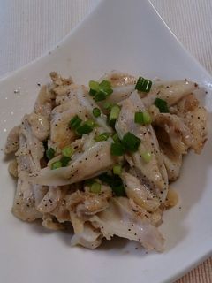 簡単!鶏ヤゲン軟骨炒め-レシピのメイン写真