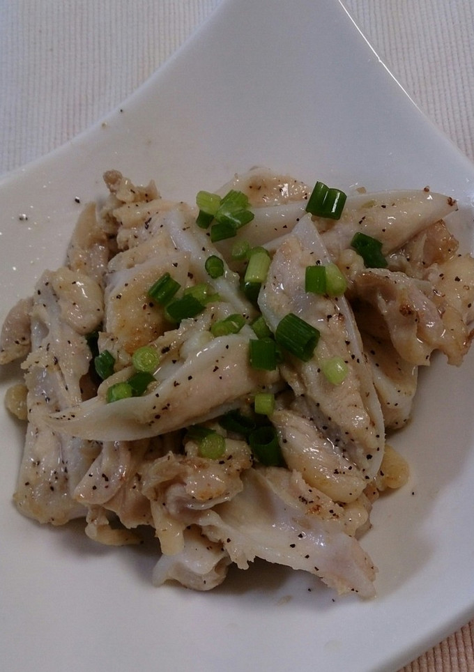簡単！鶏ﾔｹﾞﾝ軟骨炒め-レシピのメイン写真