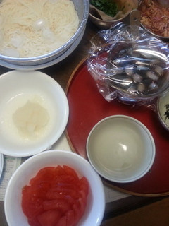 今日の、そうめん薬味は?-レシピのメイン写真