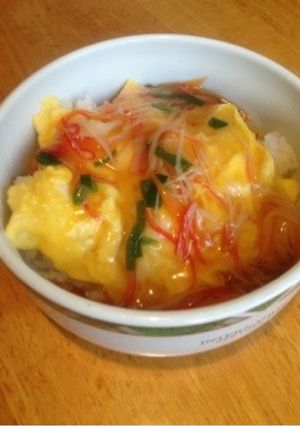 簡単かに玉丼-レシピのメイン写真