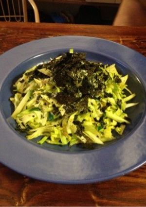 焼肉と一緒に！やみつきレタスのサラダ-レシピのメイン写真