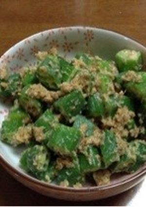 オクラの胡麻和え-レシピのメイン写真