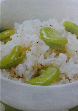 小エビとそら豆の炊き込みご飯-レシピのメイン写真