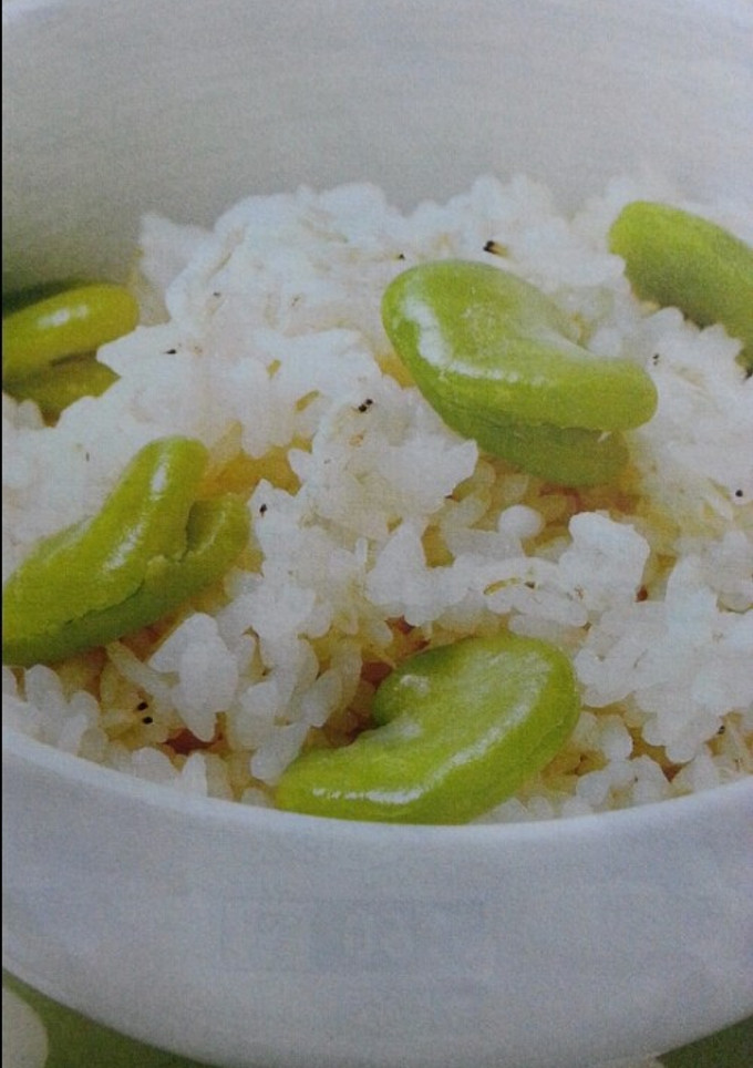 小エビとそら豆の炊き込みご飯-レシピのメイン写真