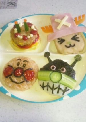 ☆おめでとう★プレート☆～チョッパー～-レシピのメイン写真