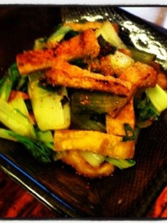 フレッシュ広島菜とおあげの和え物-レシピのメイン写真