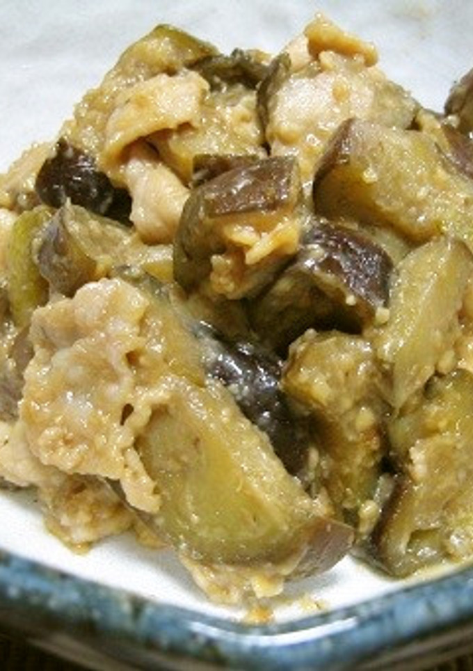 母の味♪信州の田舎料理・なすの鉄火みそ-レシピのメイン写真
