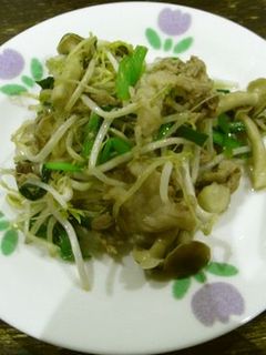 ご飯がすすむ♪もやし炒め-レシピのメイン写真
