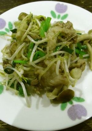 ご飯がすすむ♪もやし炒め-レシピのメイン写真