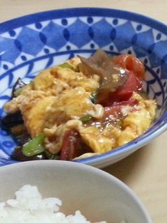 トマトときくらげの卵炒め-レシピのメイン写真