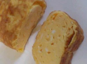 幼稚園のお弁当に！卵一個で卵焼き-レシピのメイン写真
