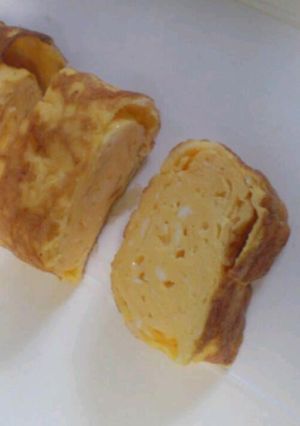 幼稚園のお弁当に！卵一個で卵焼き-レシピのメイン写真