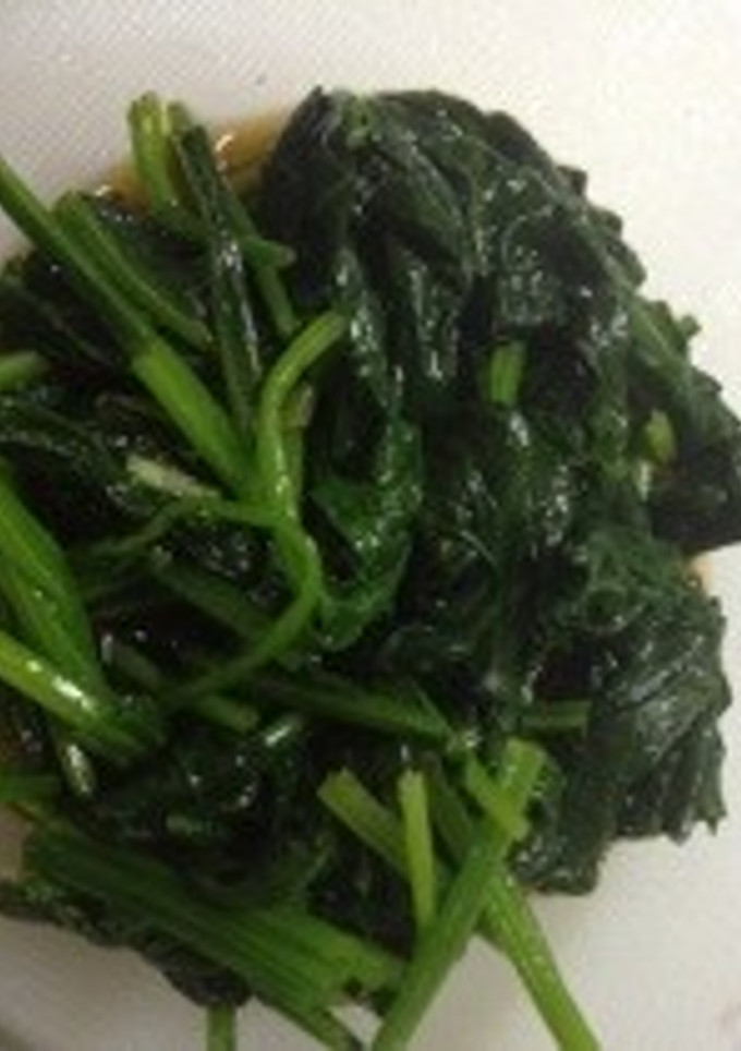簡単☆ほうれん草の麺つゆ浸し☆-レシピのメイン写真