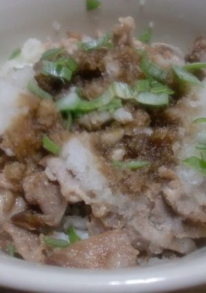 おろし豚丼-レシピのメイン写真