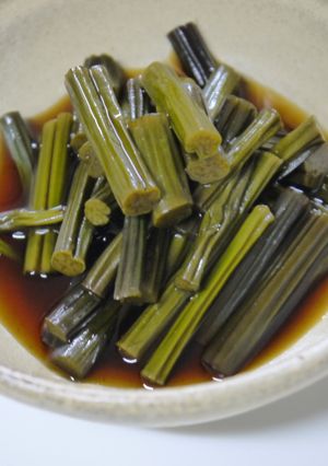 お鍋で2分♪《簡単》ワラビの煮浸し☆-レシピのメイン写真