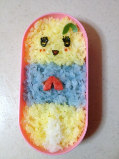 ふなっしーキャラ弁デコ弁★詰めご飯ver-レシピのメイン写真