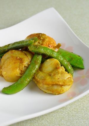 簡単！帆立のガリバタカレーソテー-レシピのメイン写真