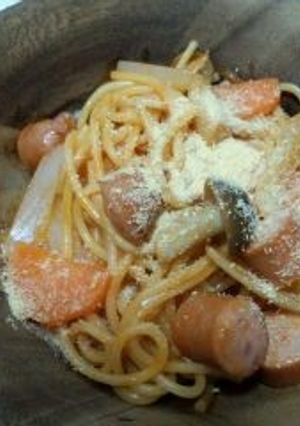 フライパンで激ウマナポリタン-レシピのメイン写真