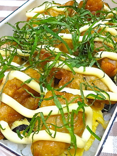 マヨラー☆大葉のせ鶏マヨ丼☆お弁当にも-レシピのメイン写真