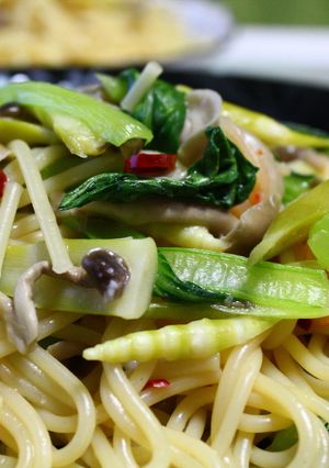 すすたけのパスタ-レシピのメイン写真