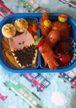 キョウリュウジャ-弁当だよ-レシピのメイン写真