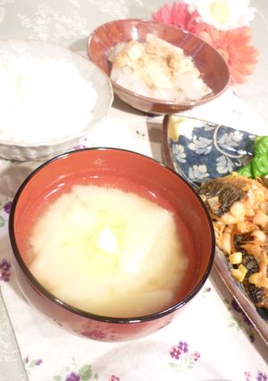 うちのじゃがいものお味噌汁☆-レシピのメイン写真