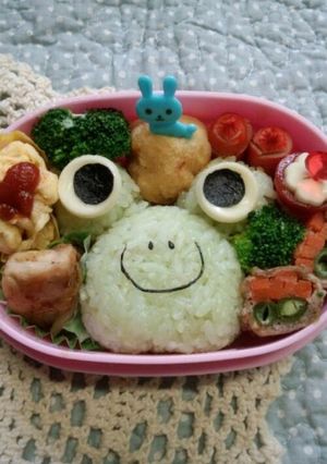 キャラ弁♡カエルくん♡-レシピのメイン写真