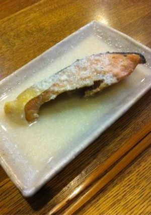 簡単に菌活で♡シャケの酒麹煮〜♫-レシピのメイン写真