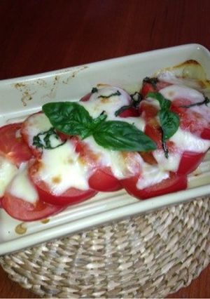 トマトのチーズ焼き♪-レシピのメイン写真