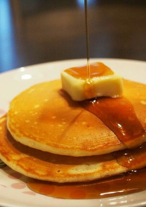 ふわんふわん♪しっとりパンケーキ-レシピのメイン写真