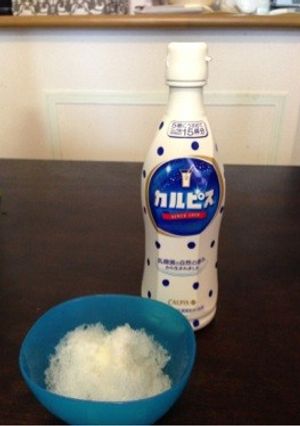 カルピス味のかき氷-レシピのメイン写真