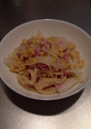 簡単 クリームパスタ-レシピのメイン写真