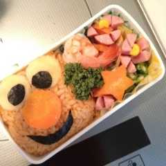 キャラ弁☆セサミストリートのエルモ-レシピのメイン写真