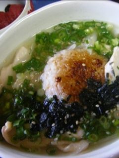 とりの焼きおにぎり茶漬け-レシピのメイン写真