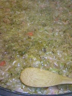 簡単もんじゃ焼き【ソース味】-レシピのメイン写真