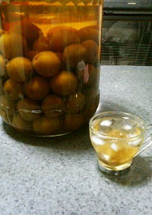 日本酒で漬けた絶品梅酒-レシピのメイン写真